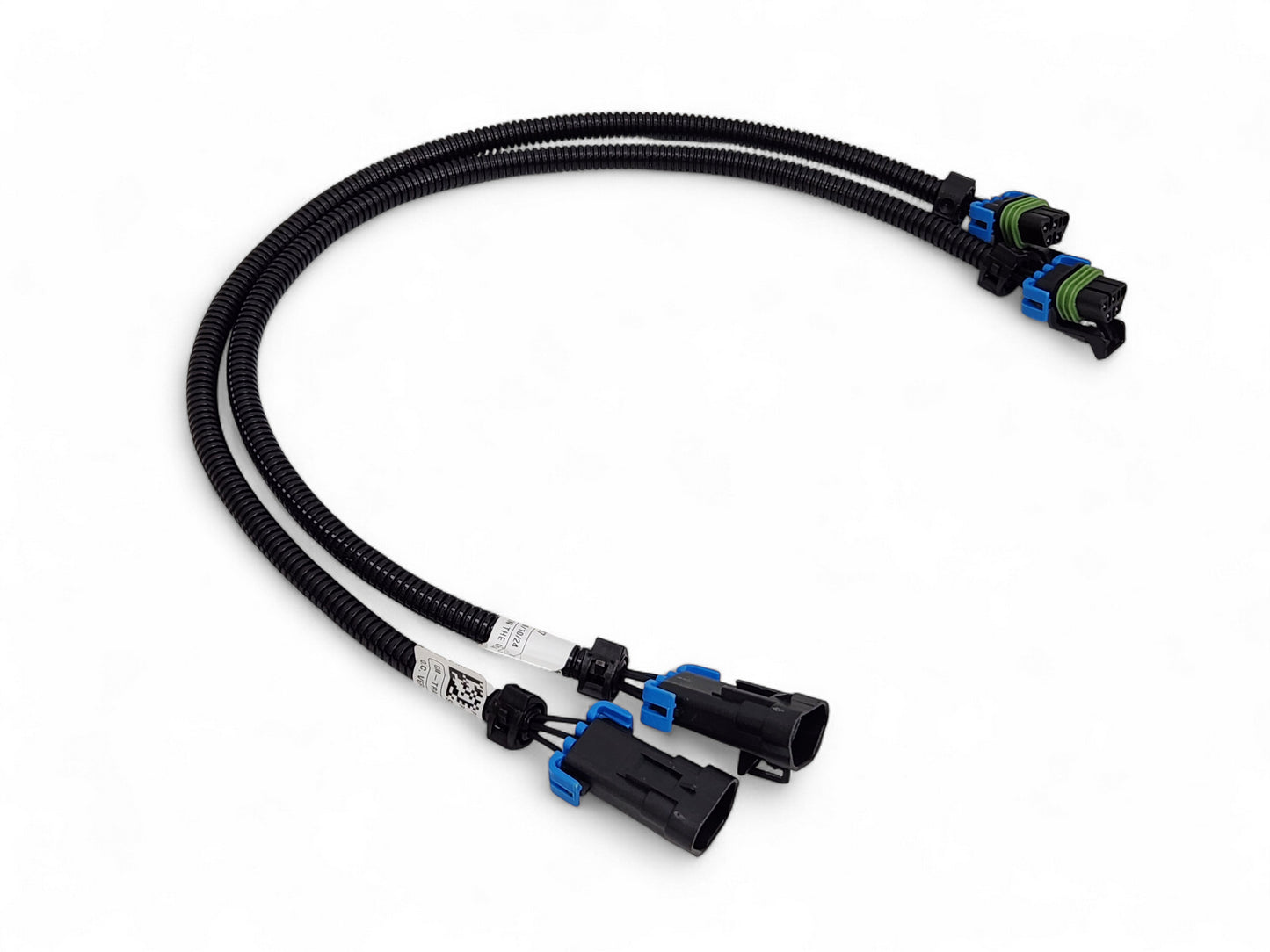 2010-2015 Camaro Front LS3 Oxygen Sensor 24" Extension Cable Set of Two