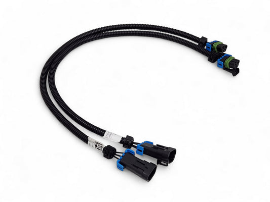 2010-2015 Camaro Front LS3 Oxygen Sensor 24" Extension Cable Set of Two