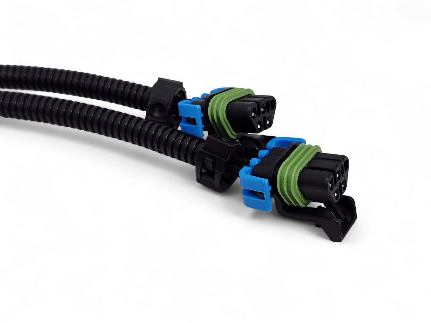 2010-2015 Camaro Front LS3 Oxygen Sensor 24" Extension Cable Set of Two