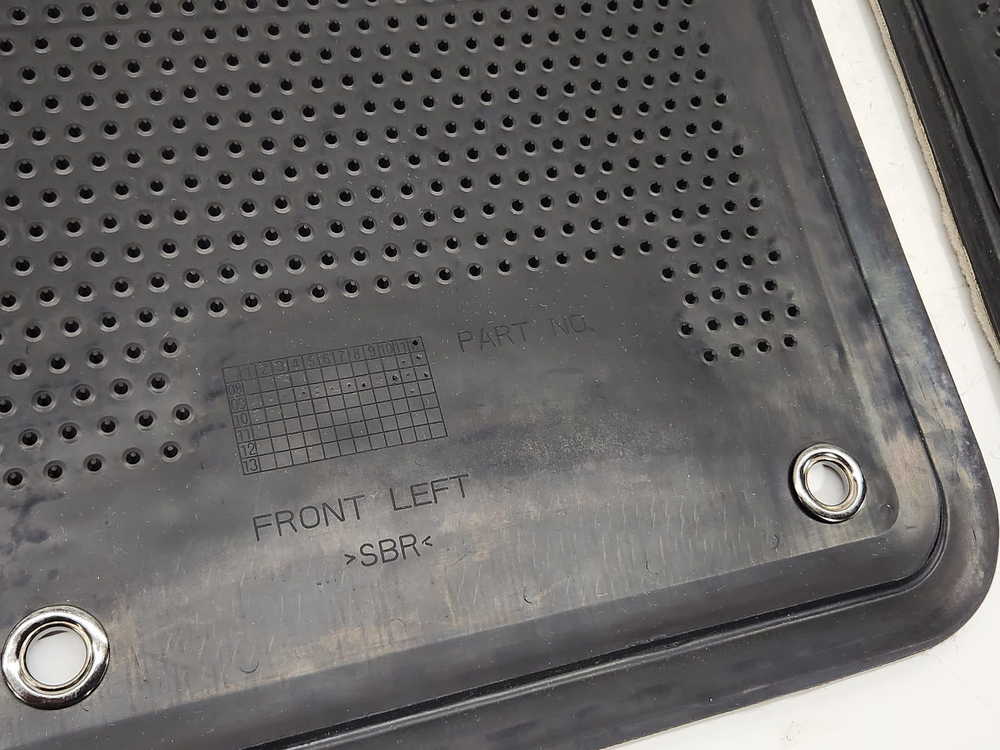 2010-2015 Chevy Camaro Titanium Carpeted Floor Mats OEM GM - New