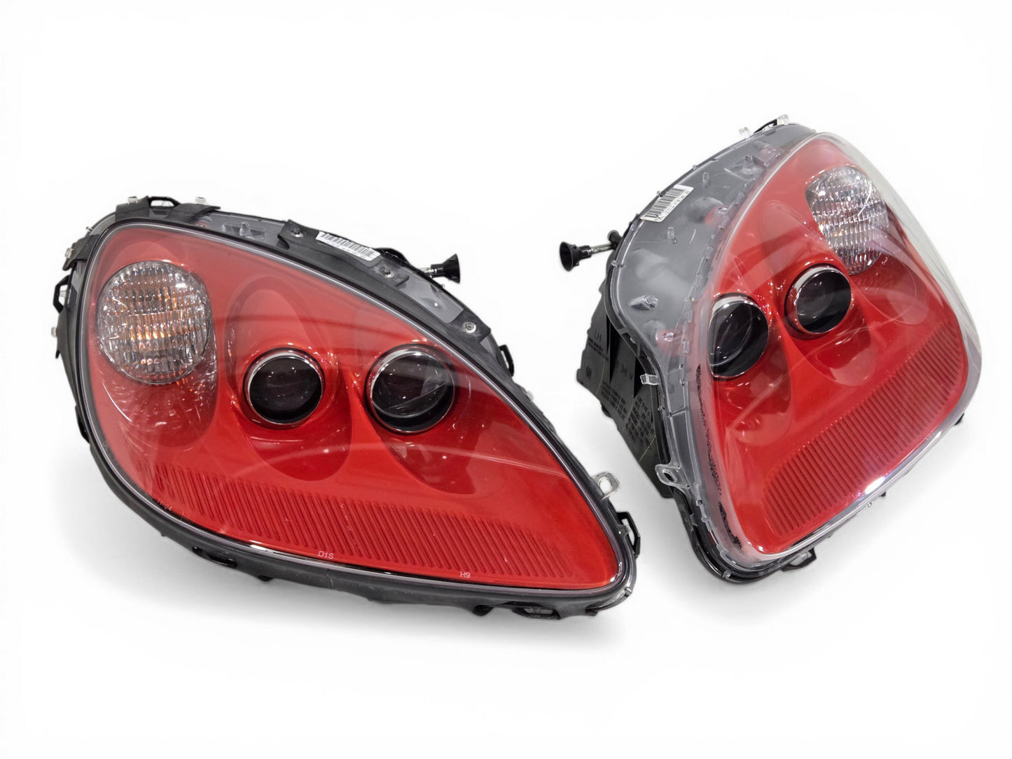 2011-2013 Corvette C6 Inferno Orange H LH Headlights Assembly OEM GM