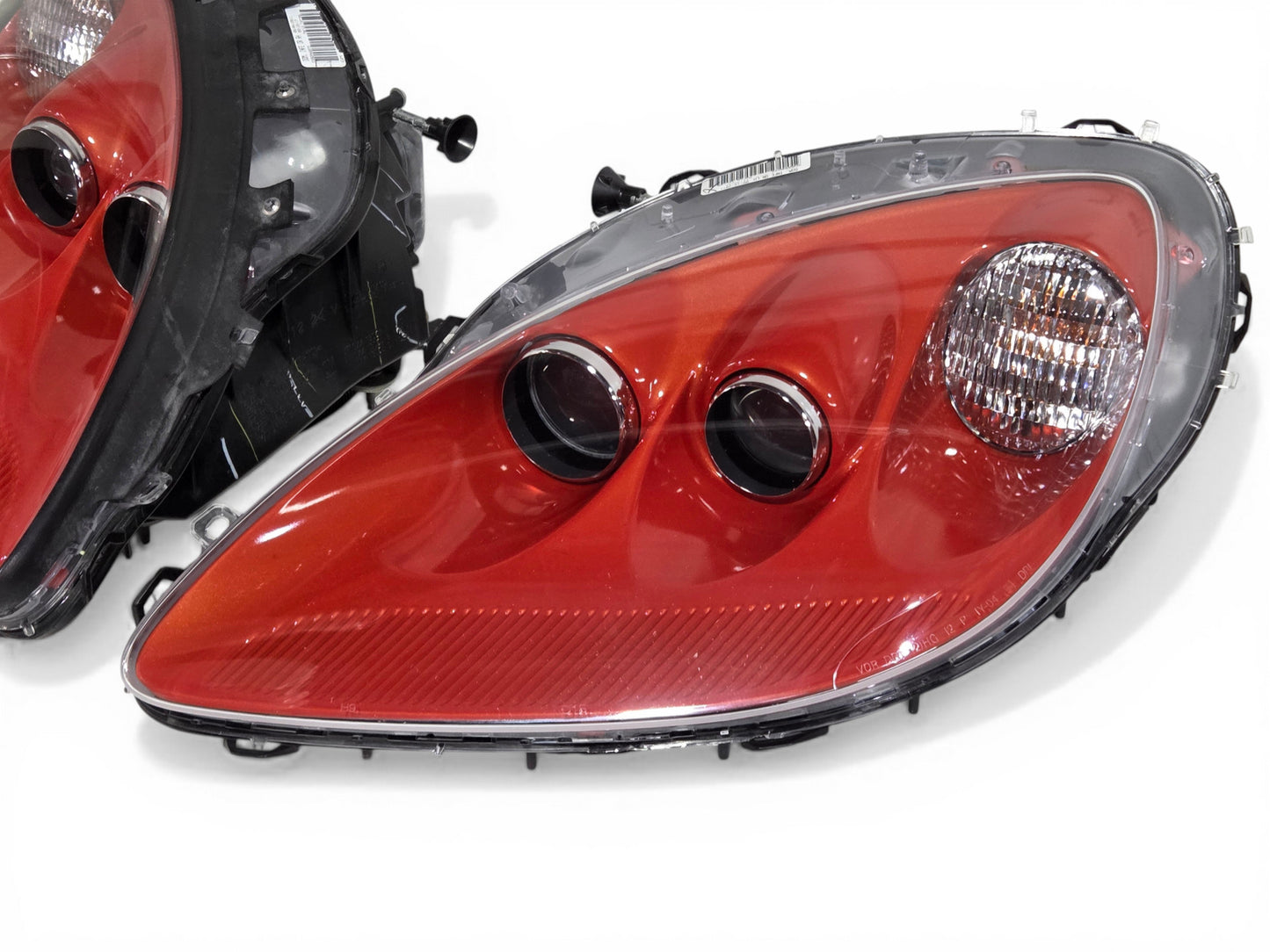 2011-2013 Corvette C6 Inferno Orange H LH Headlights Assembly OEM GM