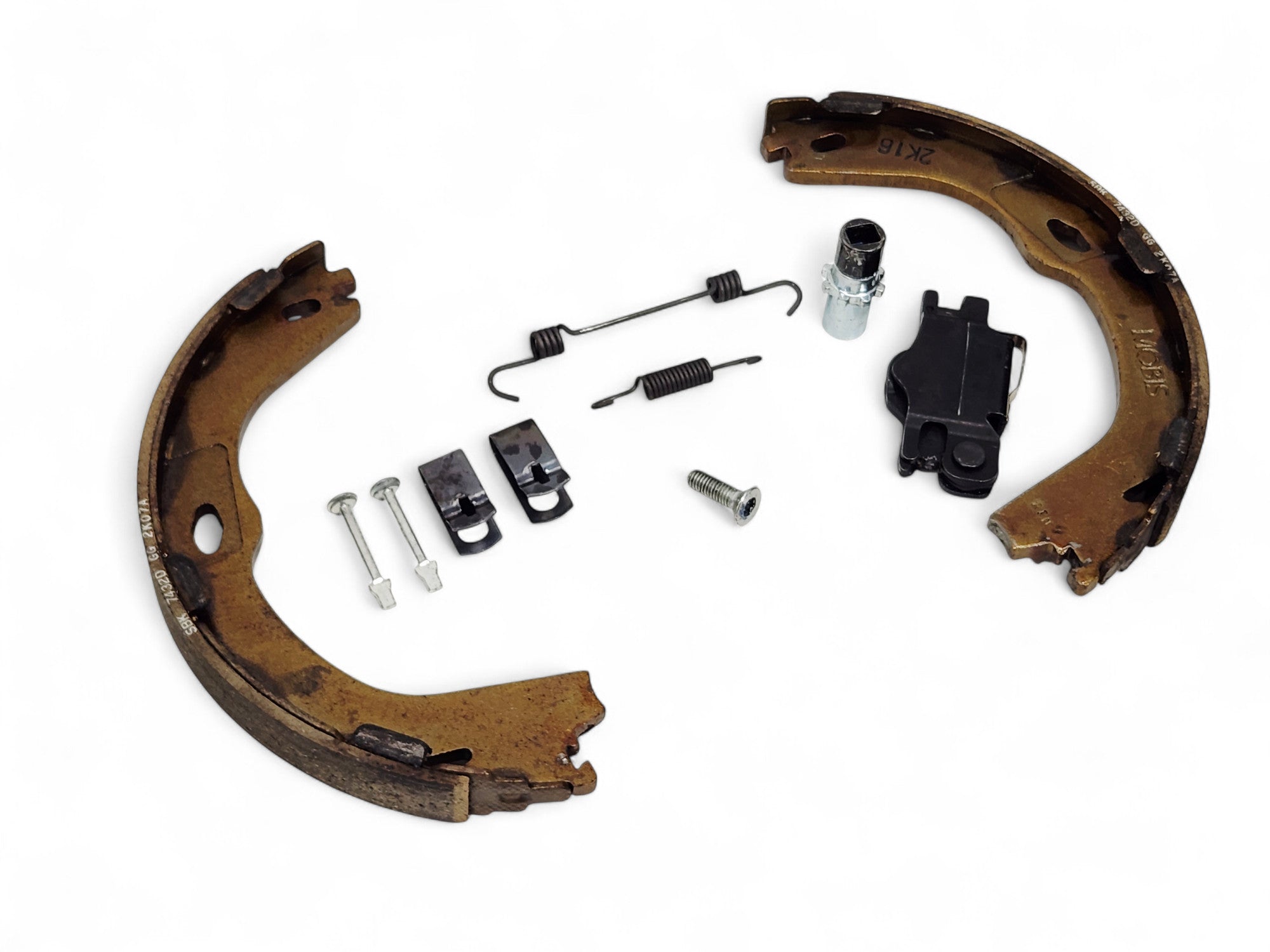 2013-2024 Chevy Cadillac Rear Parking Brake Shoes Springs Hardware Kit ...