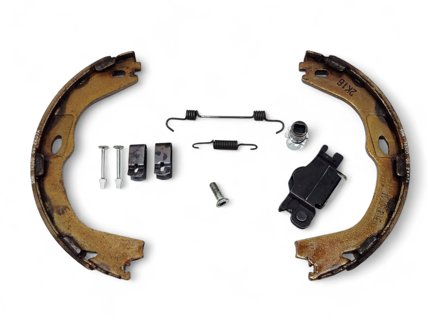 2013-2024 Chevy Cadillac Rear Parking Brake Shoes Springs Hardware Kit OEM GM