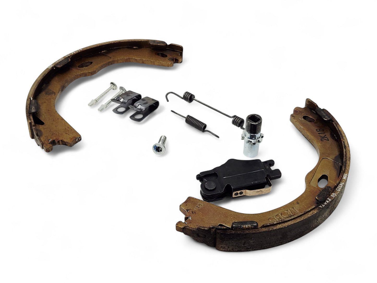 2013-2024 Chevy Cadillac Rear Parking Brake Shoes Springs Hardware Kit OEM GM