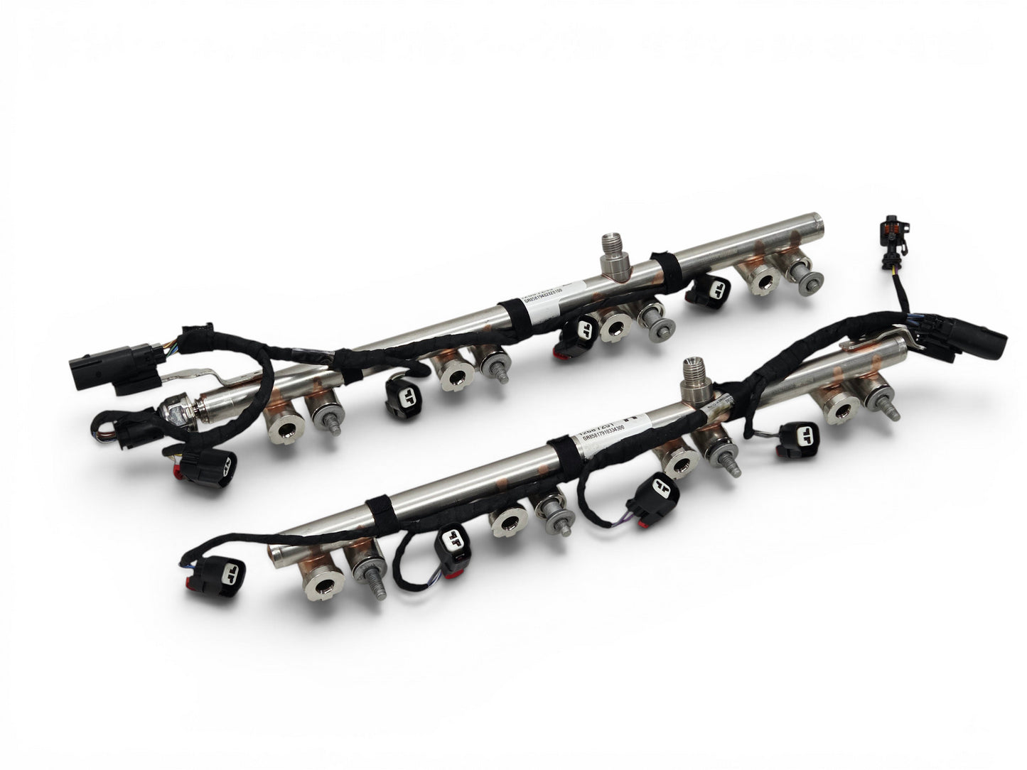 2014-2016 Chevy LT1 L86 6.2L Fuel Injector Rails with Harness OEM GM
