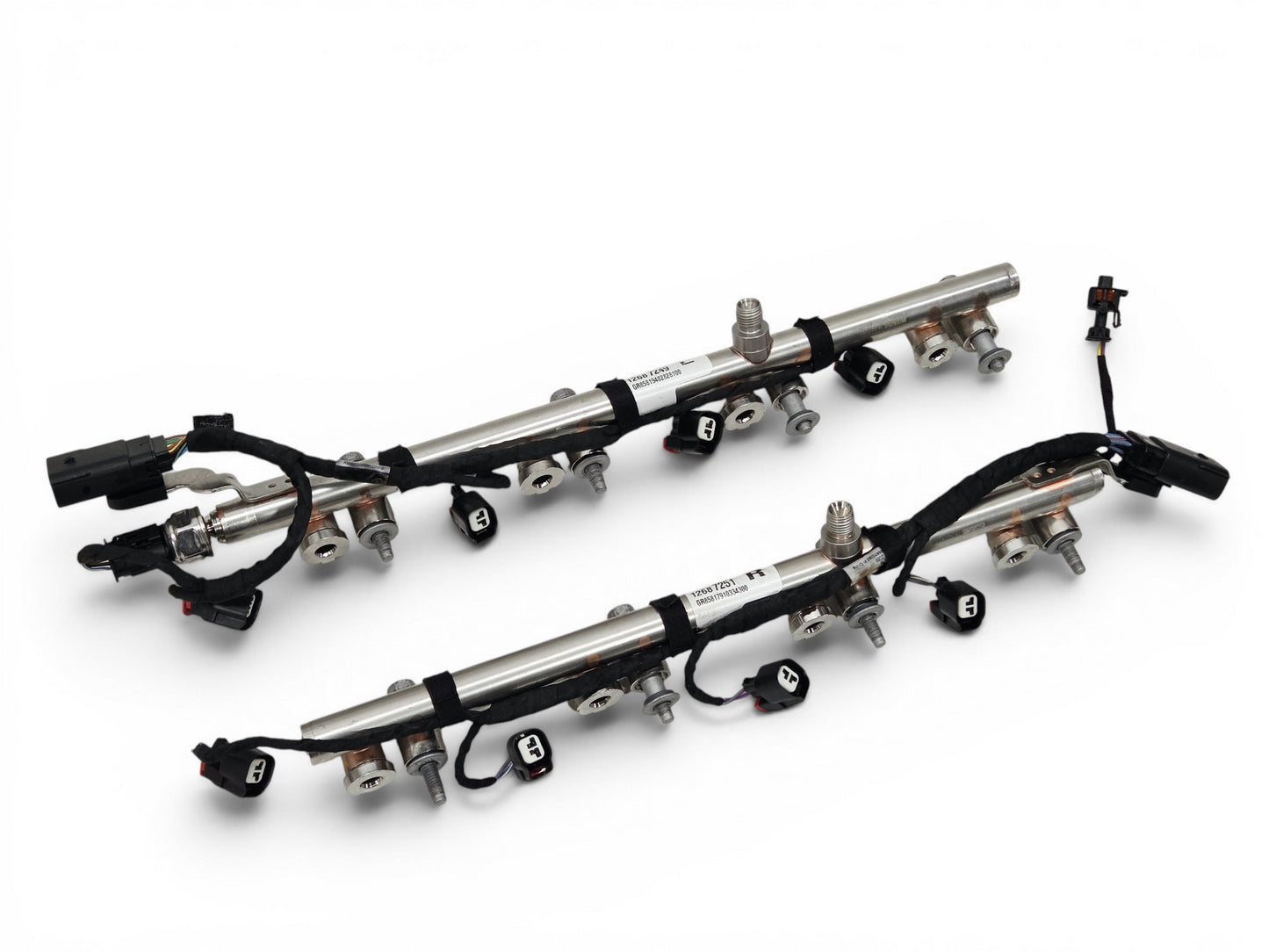 2014-2016 Chevy LT1 L86 6.2L Fuel Injector Rails with Harness OEM GM