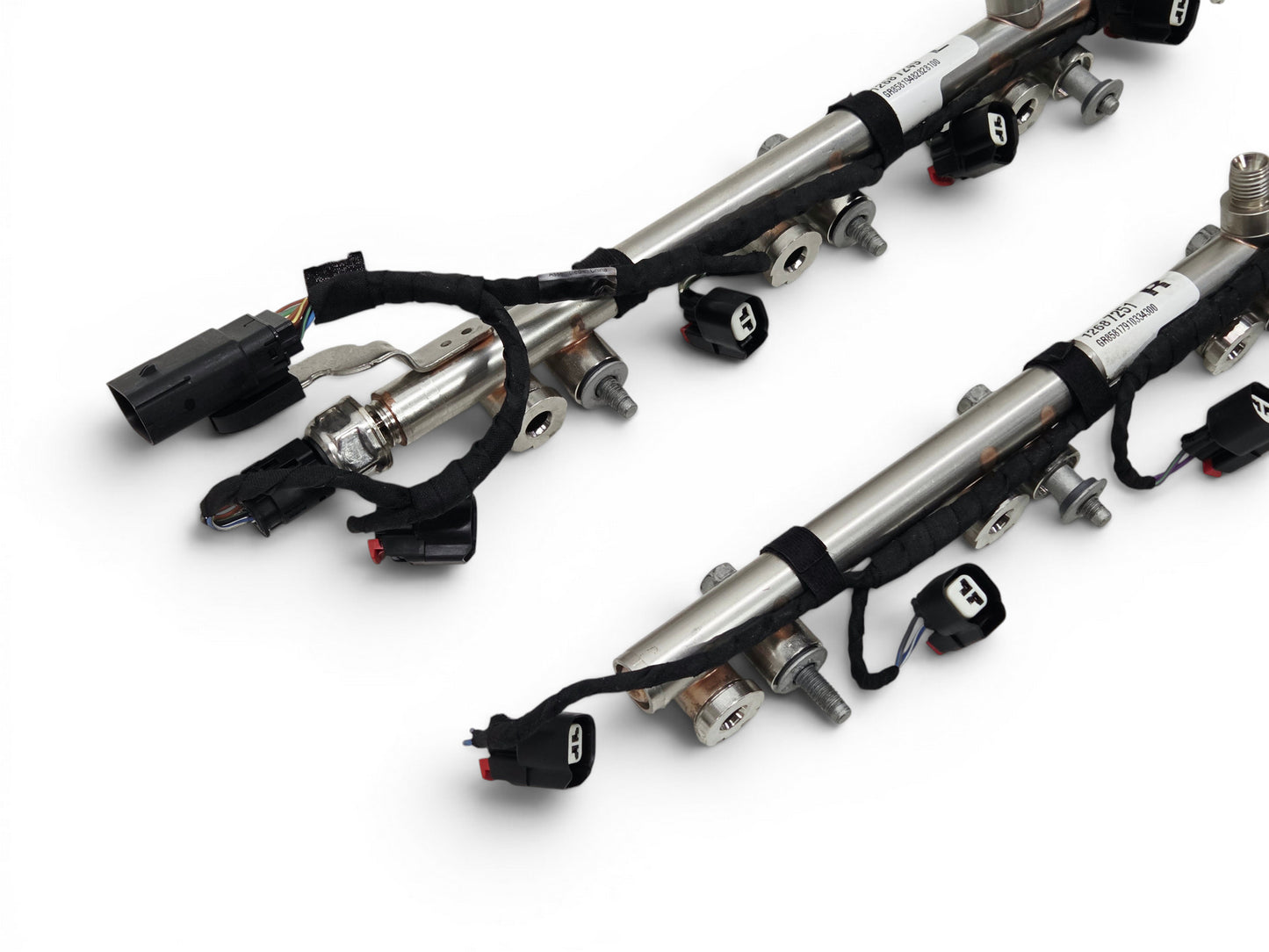 2014-2016 Chevy LT1 L86 6.2L Fuel Injector Rails with Harness OEM GM