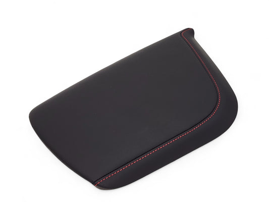 2014-2019 Corvette C7 Black with Red Stitch Center Console Arm rest OEM GM