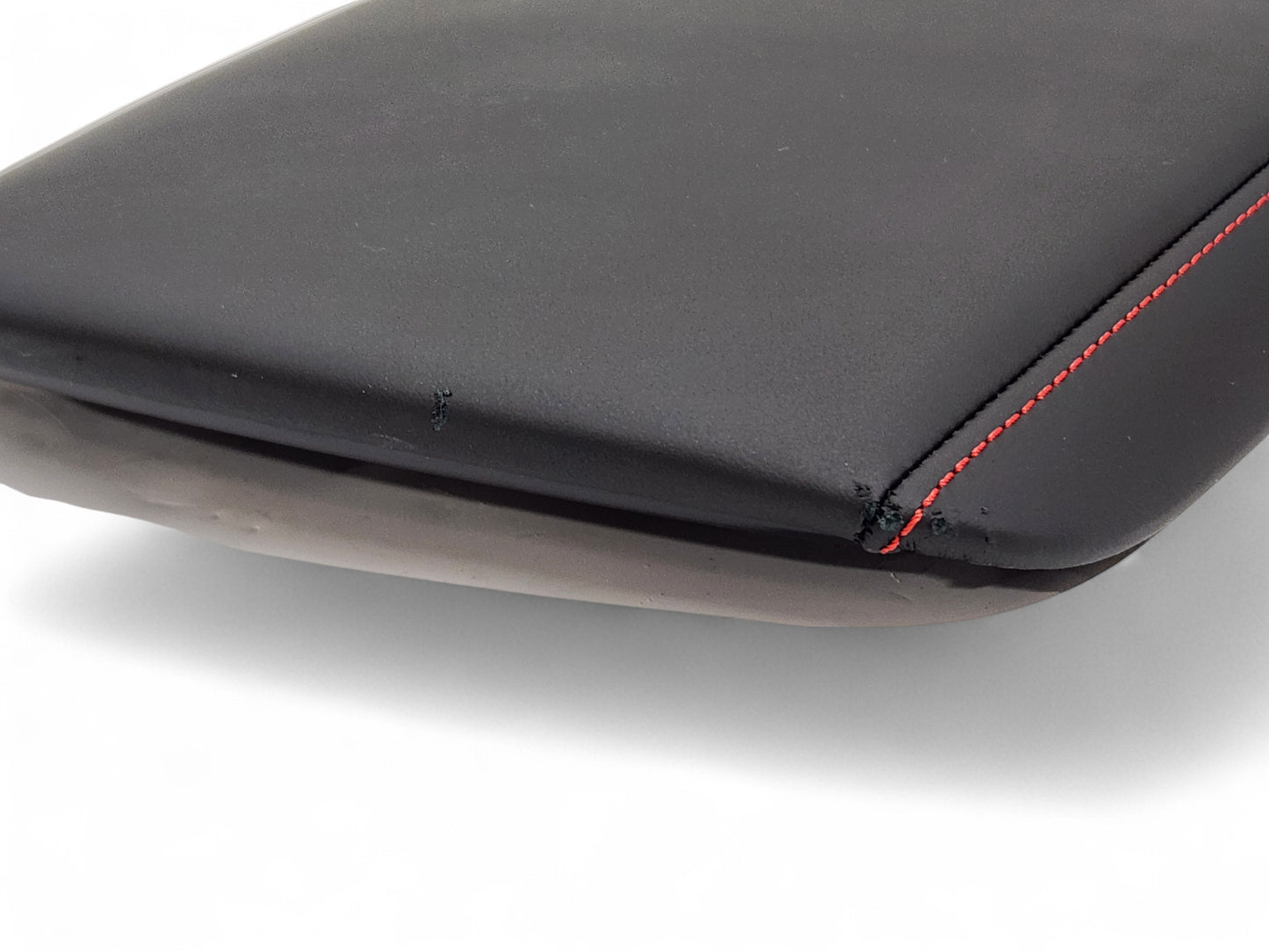 2014-2019 Corvette C7 Black with Red Stitch Center Console Arm rest OEM GM