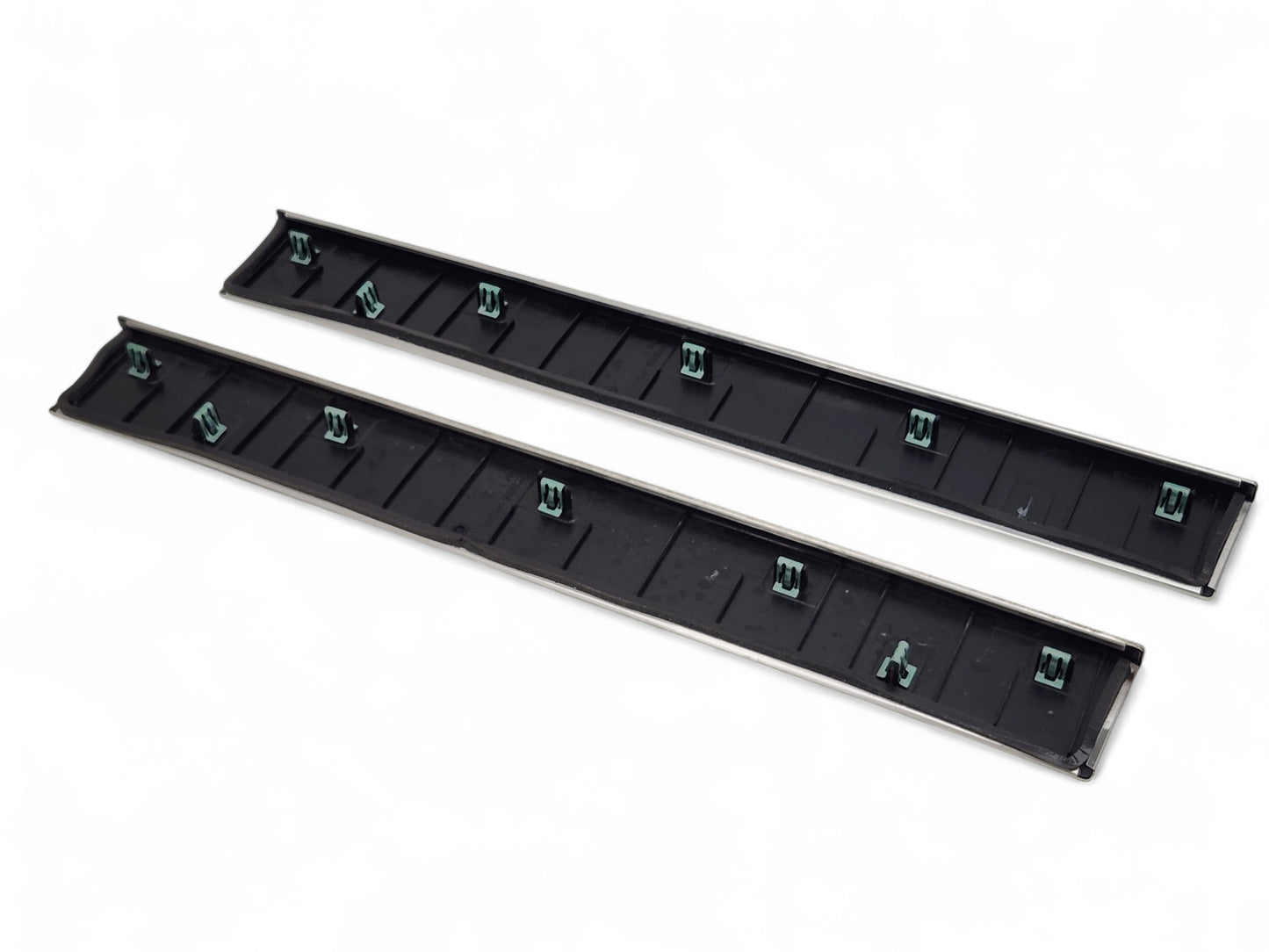 2014-2019 Chevy Corvette C7 Door Sill Scuff Entry Plates OEM GM 22789326 - Pair