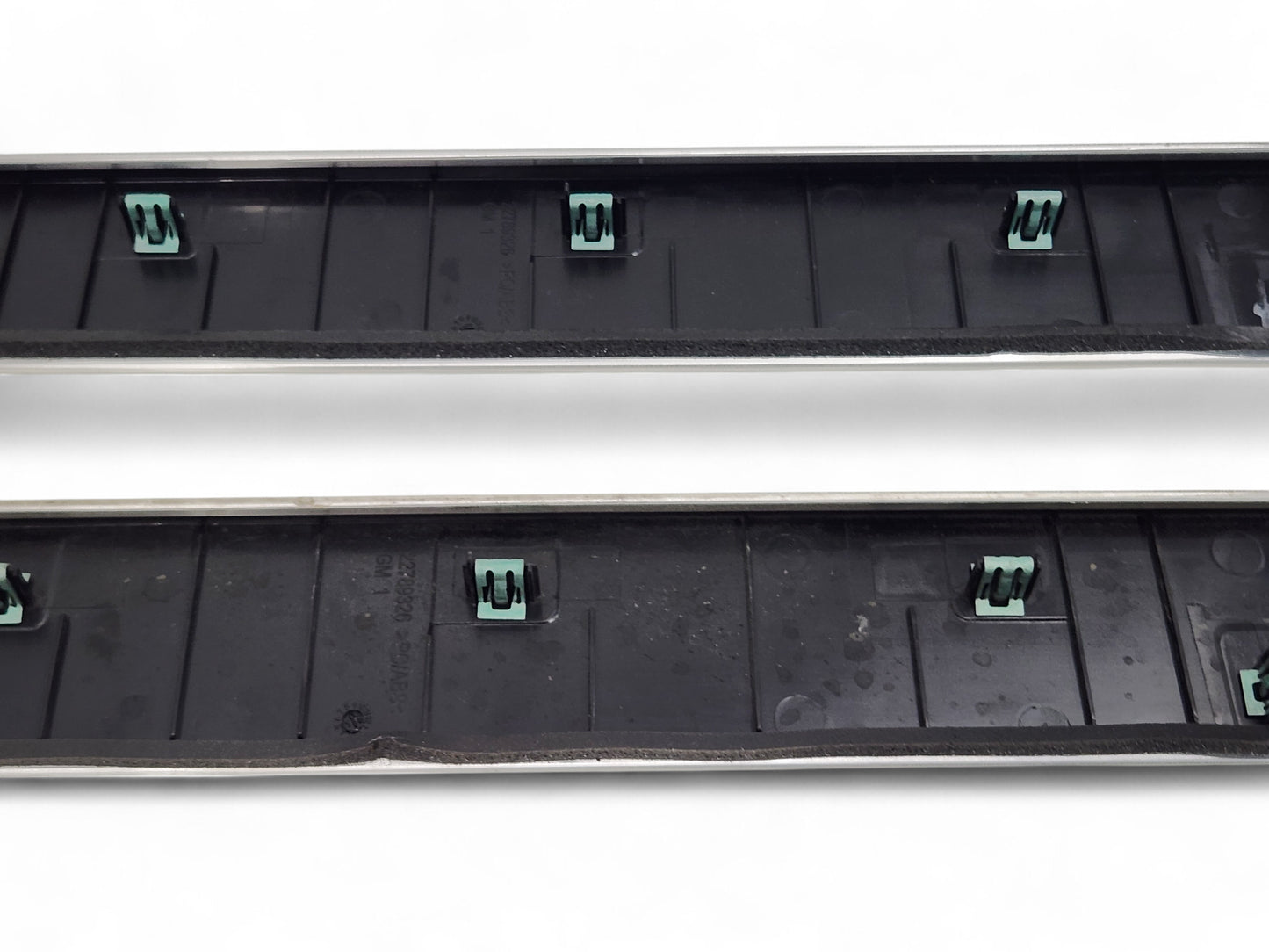 2014-2019 Chevy Corvette C7 Door Sill Scuff Entry Plates OEM GM 22789326 - Pair