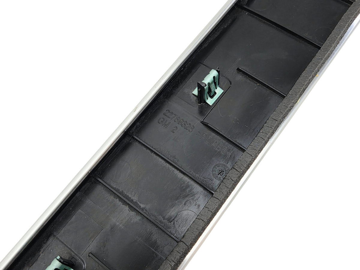 2014-2019 Chevy Corvette C7 Door Sill Scuff Entry Plates OEM GM 22789326