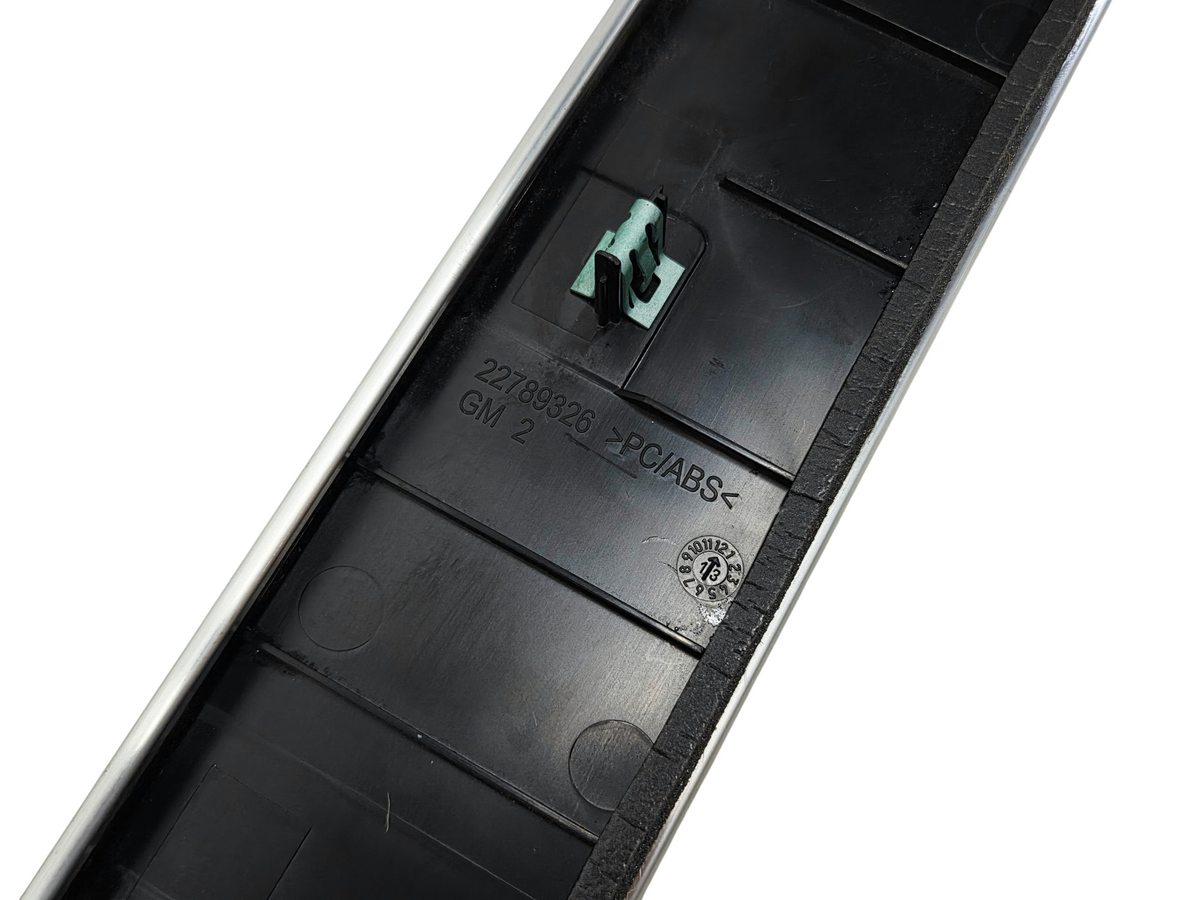 2014-2019 Chevy Corvette C7 Door Sill Scuff Entry Plates OEM GM 22789326