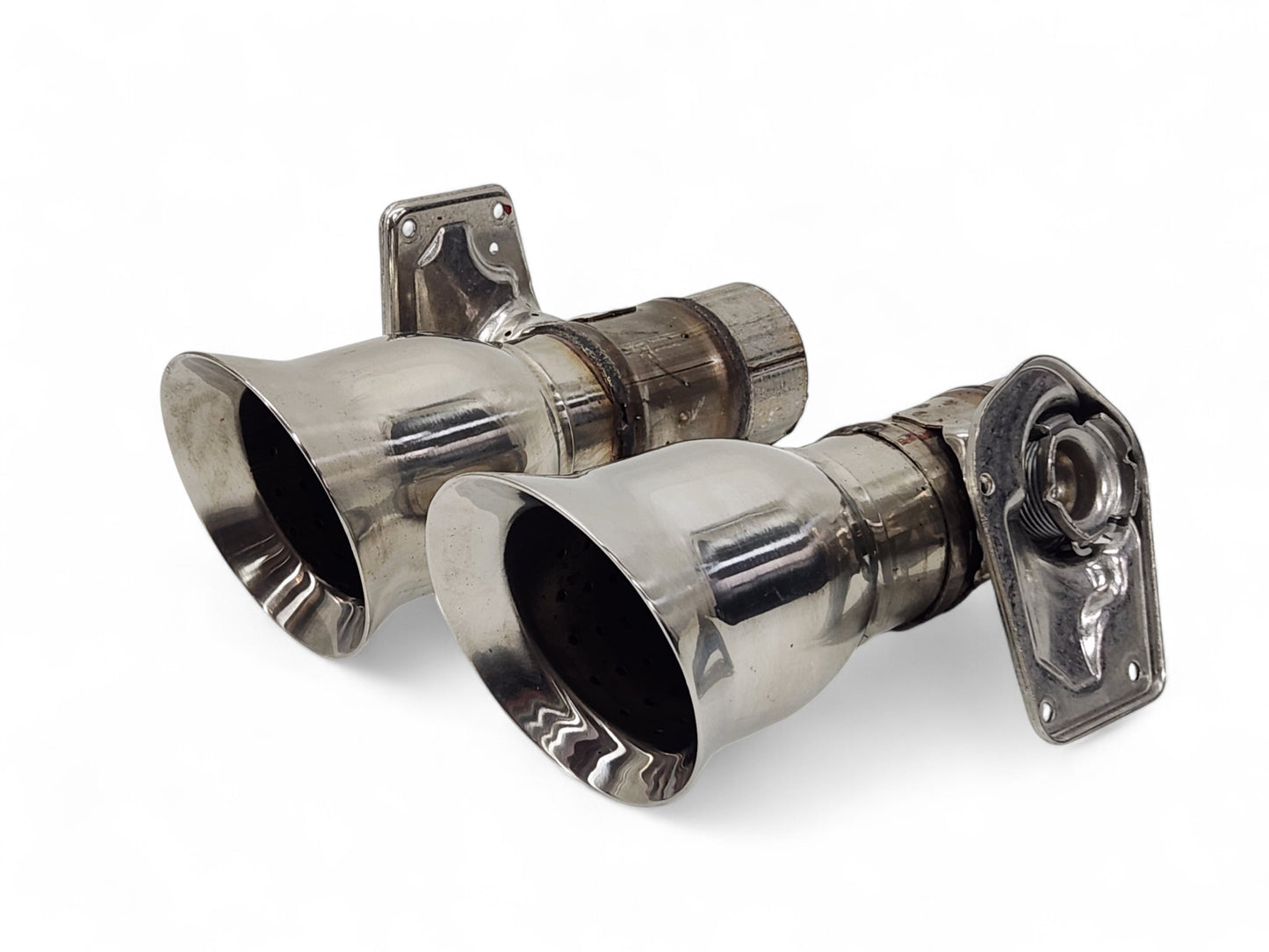 2014-2019 Chevy Corvette C7 Exhaust Tips with NPP Exhaust Valves OEM GM