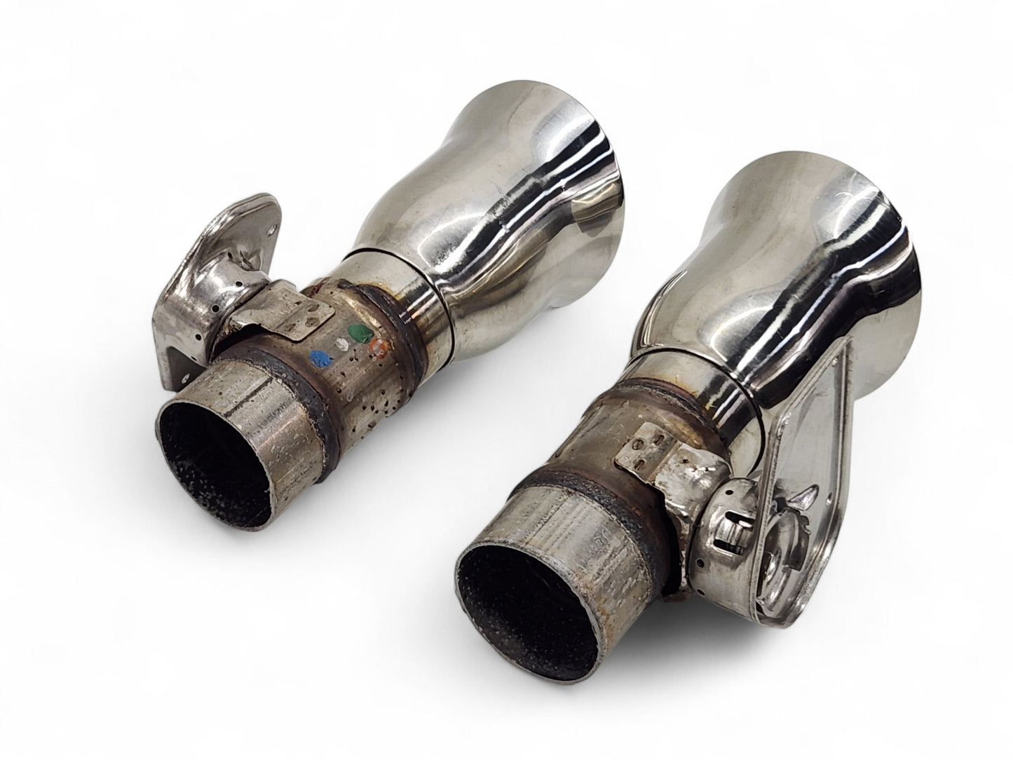 2014-2019 Chevy Corvette C7 Exhaust Tips with NPP Exhaust Valves OEM GM