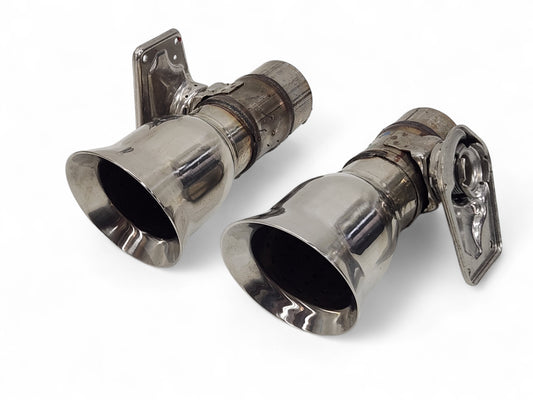 2014-2019 Chevy Corvette C7 Exhaust Tips with NPP Exhaust Valves OEM GM