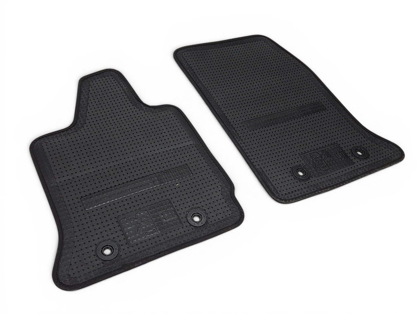 2014-2019 Chevy Corvette C7 Jet Black Carpeted Floor Mats OEM GM 23444225