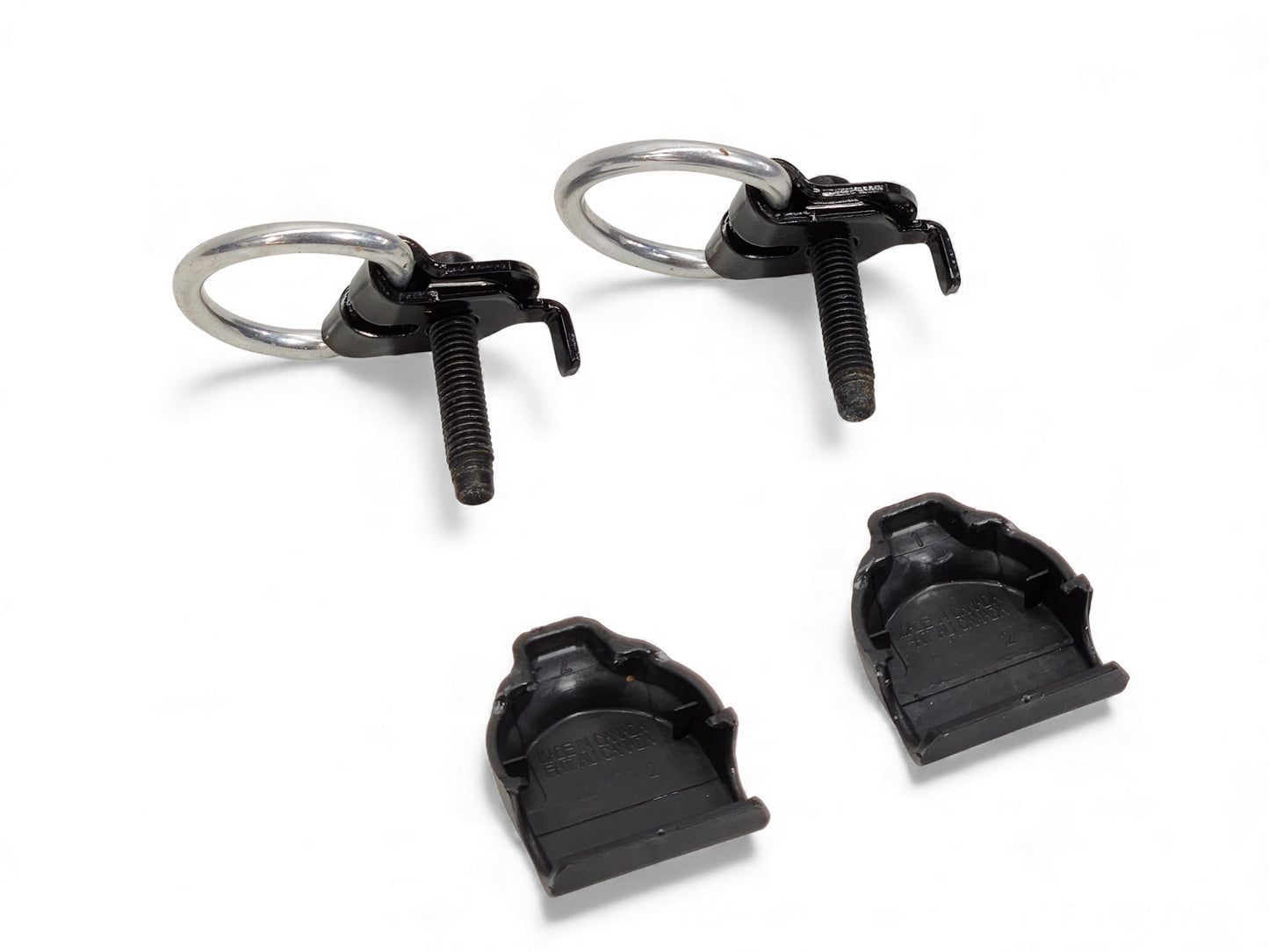 2014-2019 Chevy Corvette C7 Rear Cargo Tie Down Hook with Cap OEM GM - Pair of 2