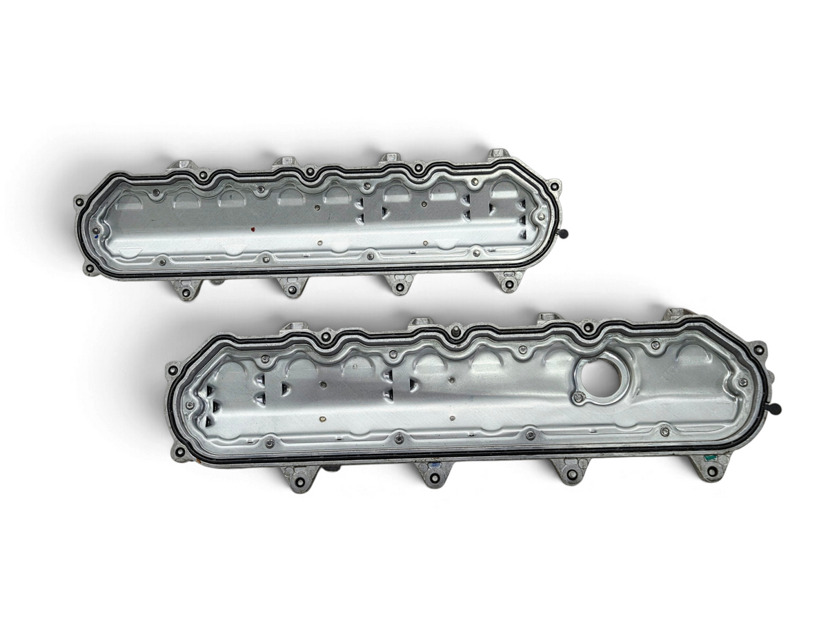 2014-2019 Chevy Corvette Dry Sump Valve Rocker Covers OEM GM 12692544 12692546