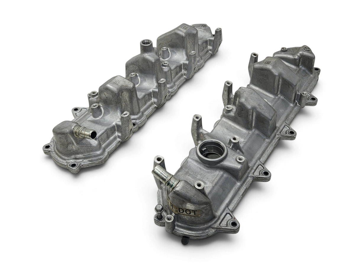 2014-2019 Chevy Corvette Dry Sump Valve Rocker Covers OEM GM 12692544 12692546