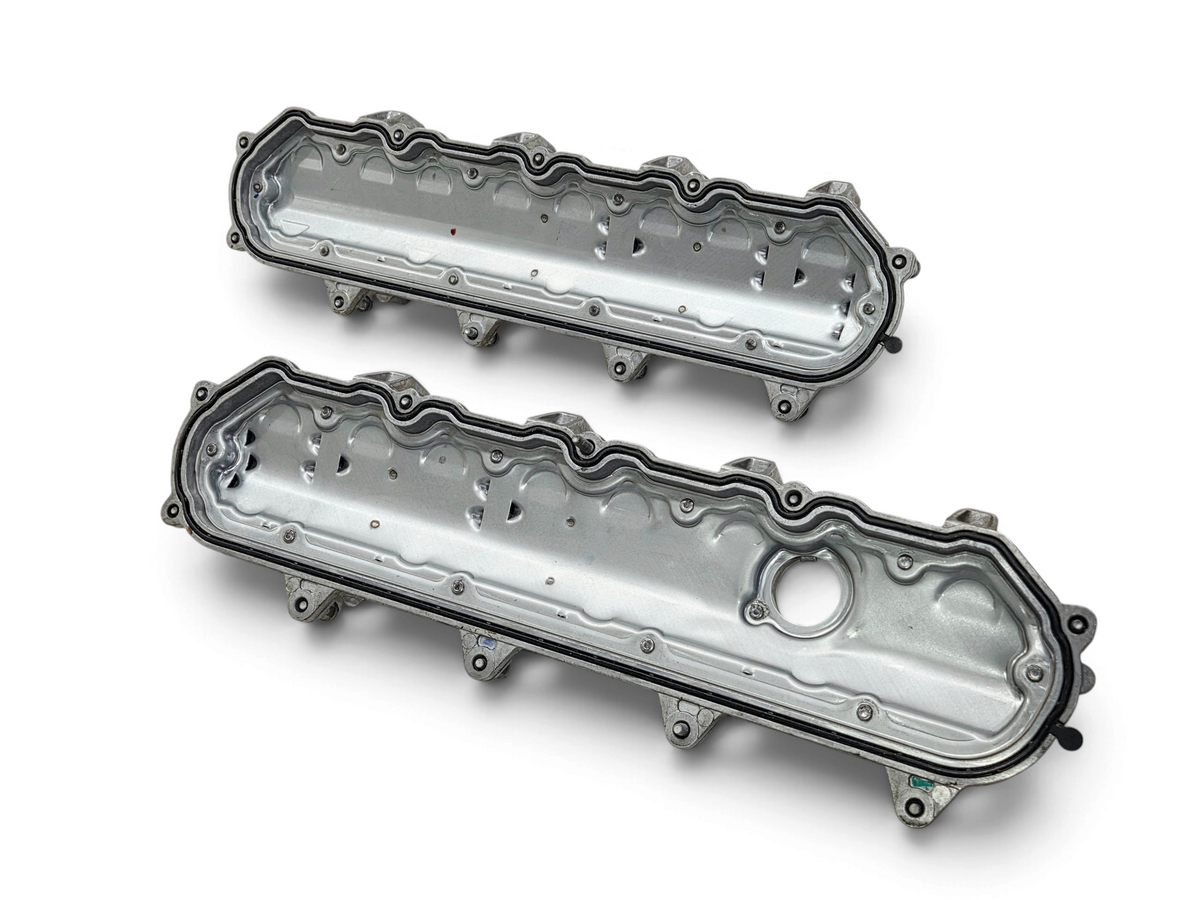 2014-2019 Chevy Corvette Dry Sump Valve Rocker Covers OEM GM 12692544 12692546
