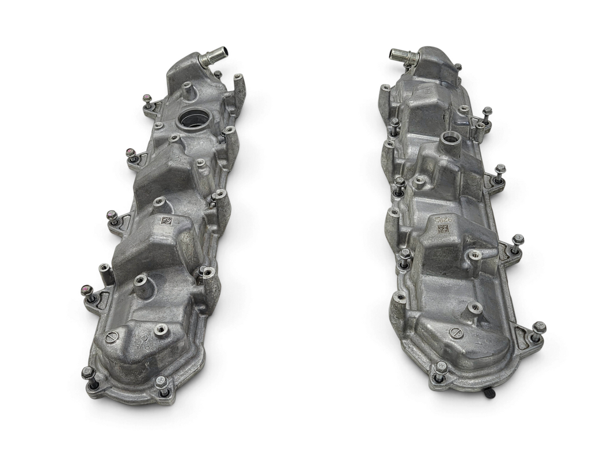2014-2019 Chevy Corvette Dry Sump Valve Rocker Covers OEM GM 12692544 12692546
