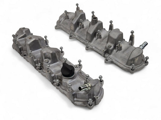 2014-2019 Chevy Corvette Dry Sump Valve Rocker Covers OEM GM 12692544 12692546