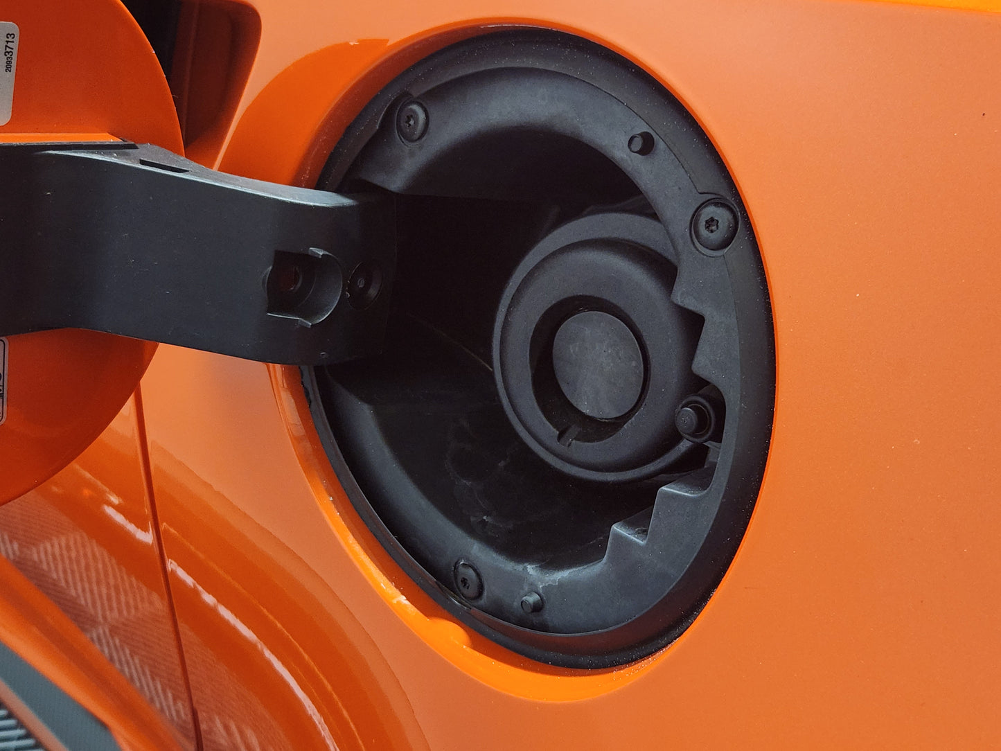 2014-2019 Chevy Corvette Stringray Fuel Door Gas Splash Paint Protector