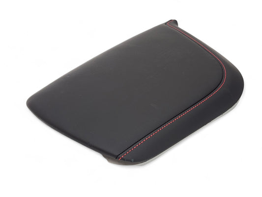 2014-2019 Corvette C7 Black with Red Stitch Center Console Arm rest OEM GM
