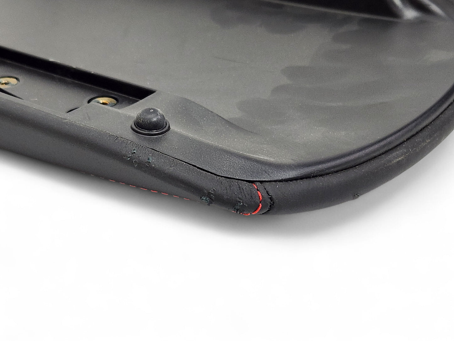 2014-2019 Corvette C7 Black with Red Stitch Center Console Arm rest OEM GM