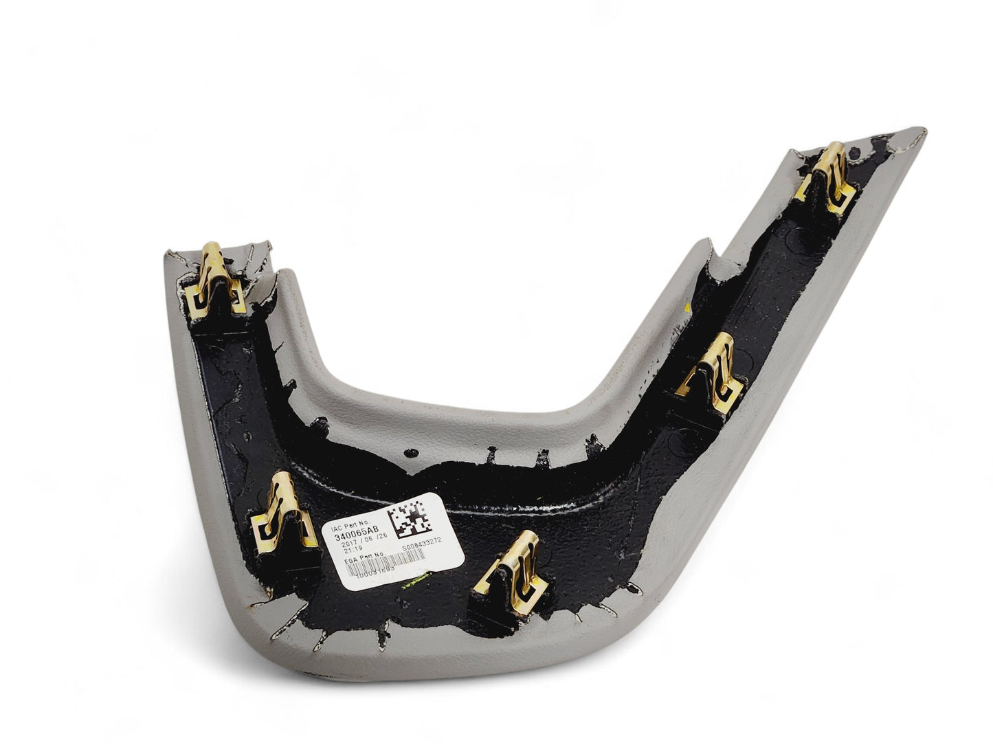 2014-2019 Corvette C7 Dash Panel Lower Center Trim Ash Gray OEM 22826759