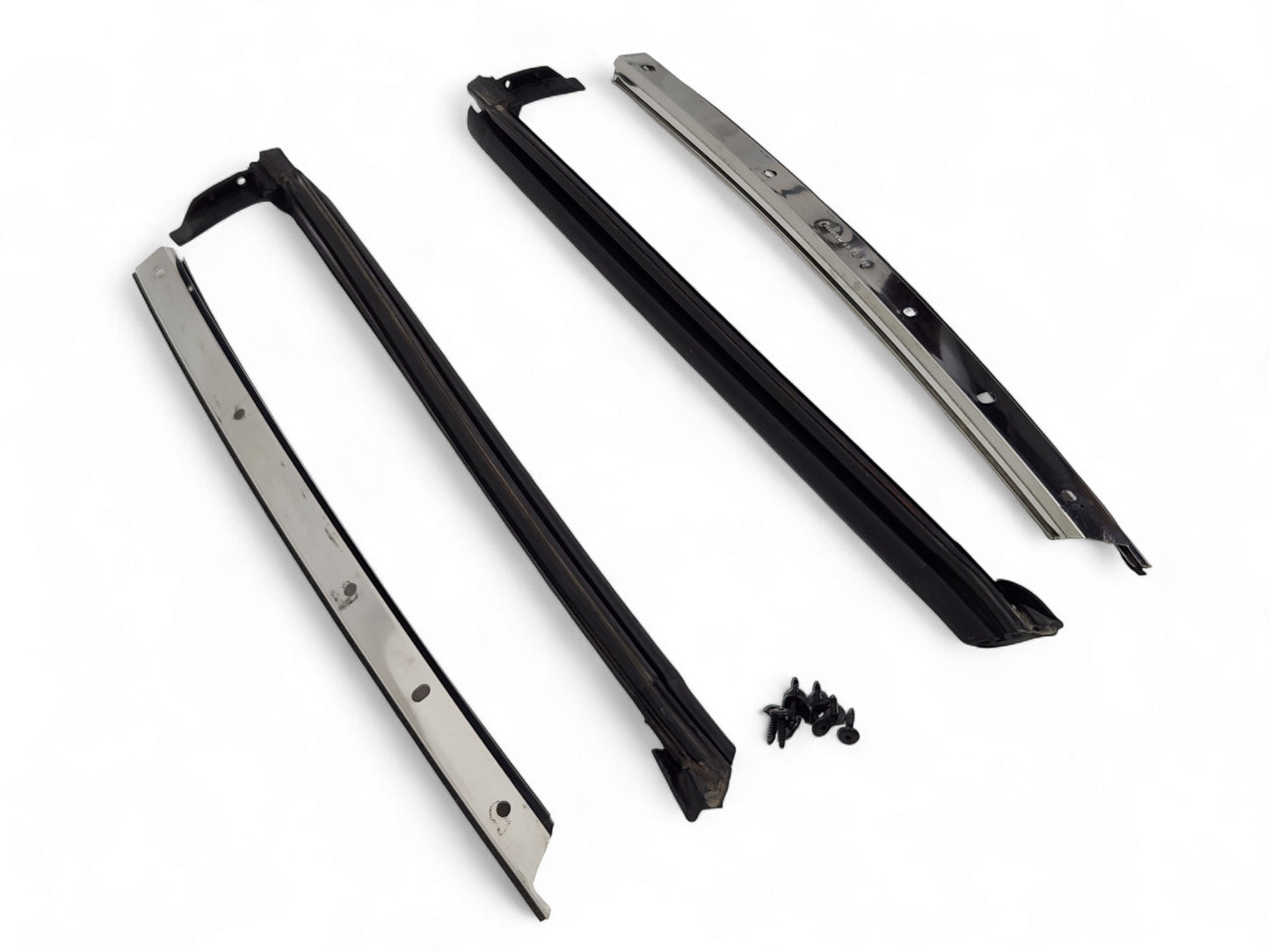 2014-2019 Corvette C7 Lift Off Targa Roof Side Weatherstrip with Channels OEM GM