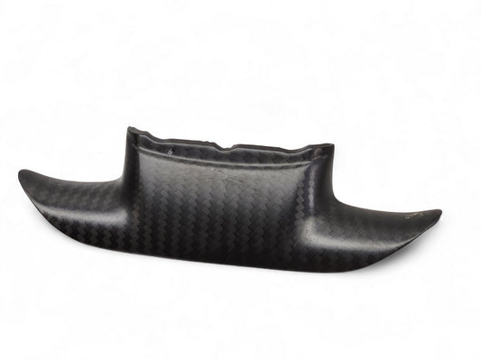 2014-2019 Corvette C7 Matte Stealth Carbon Fiber Steering Wheel Trim OEM GM