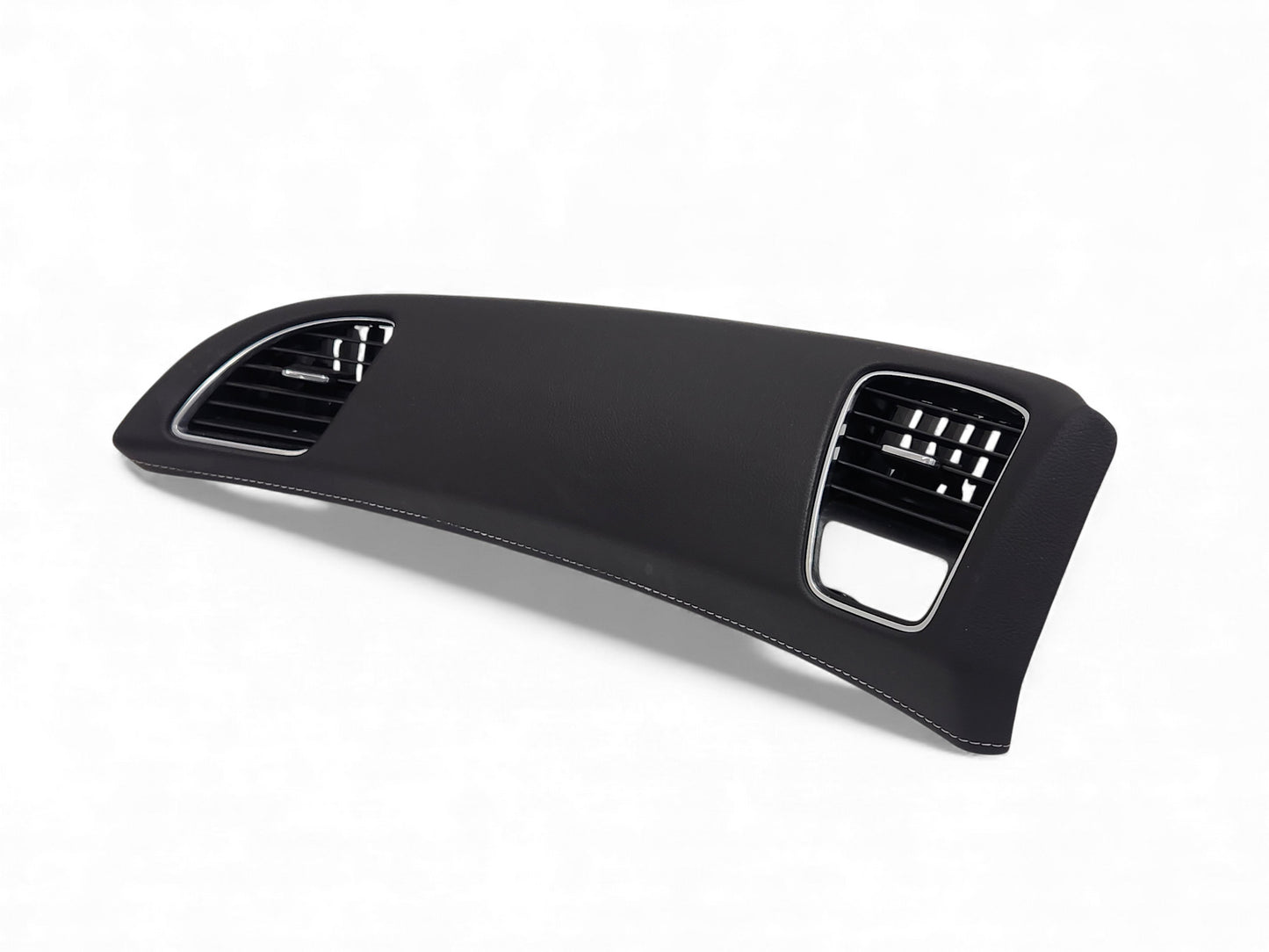 2014-2019 Corvette C7 Passenger Dash Black Grey Stitch Vent and Trim OEM GM