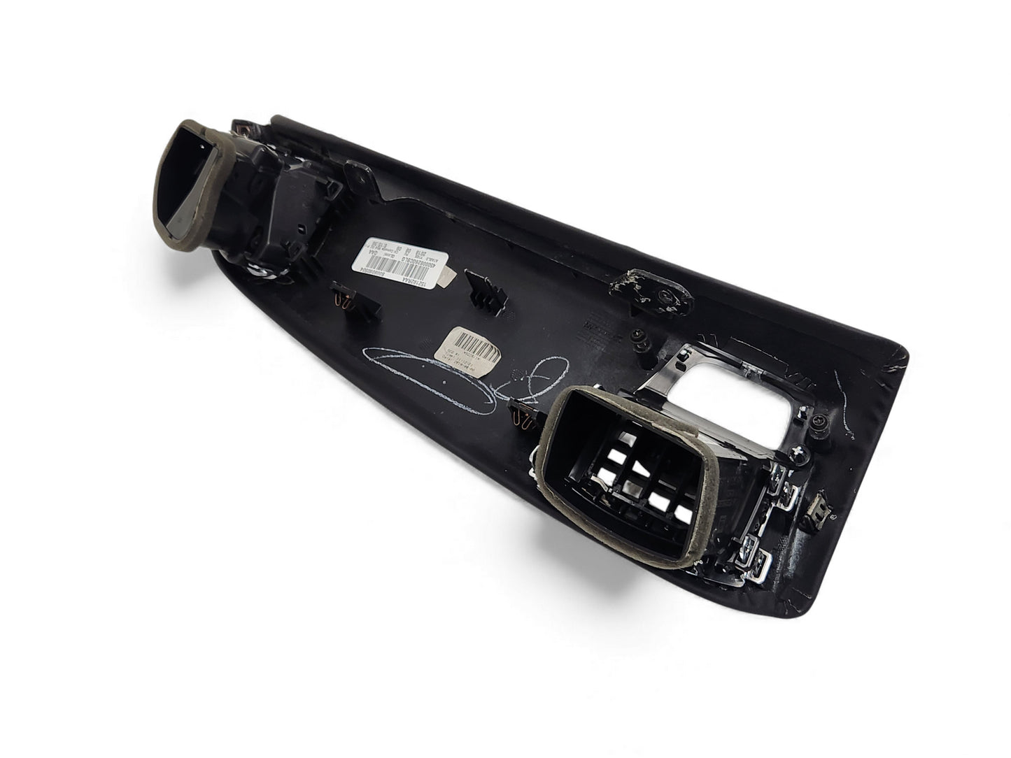 2014-2019 Corvette C7 Passenger Dash Black Grey Stitch Vent and Trim OEM GM