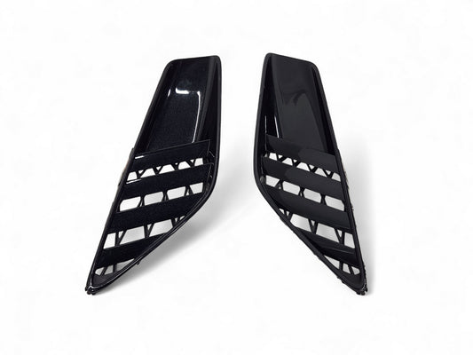 2014-2019 Corvette C7 Stingray Carbon Flash Quarter Panel Vent Scoops OEM GM