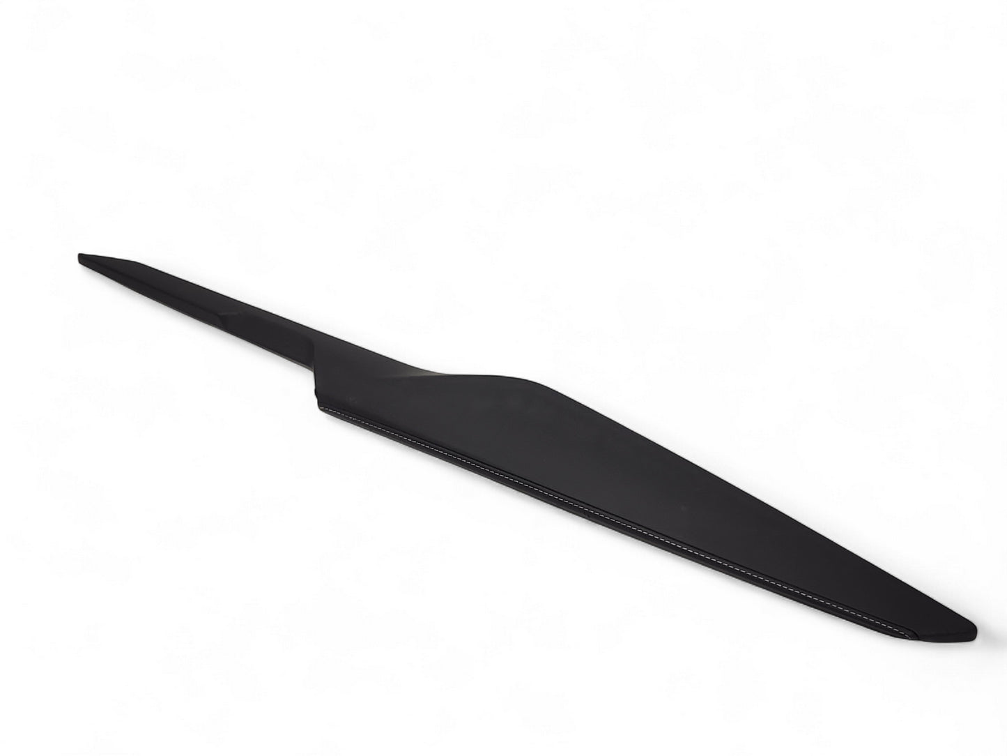 2014-2019 Corvette Jet Black Gray Stitch Left Driver Console Interior Trim OEM GM