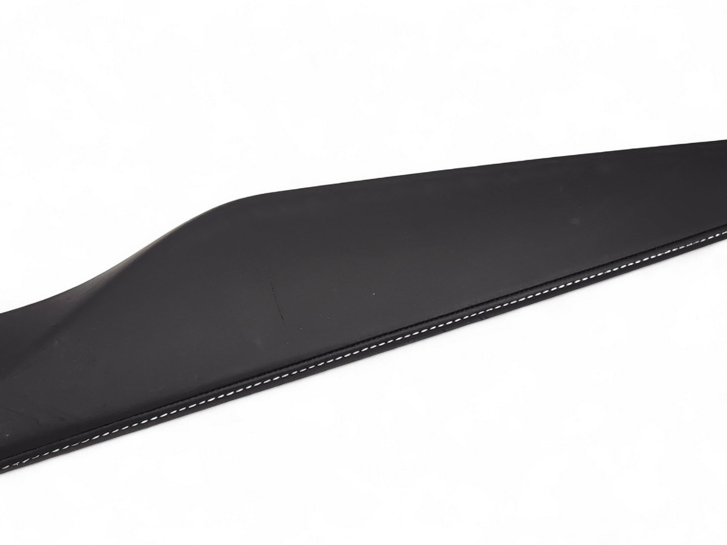 2014-2019 Corvette Jet Black Gray Stitch Left Driver Console Interior Trim OEM GM