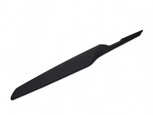 2014-2019 Corvette Jet Black Gray Stitch Left Driver Console Interior Trim OEM GM