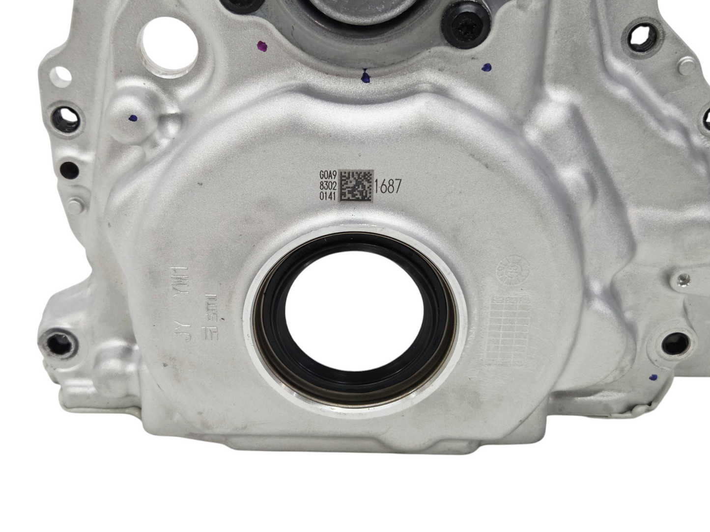 2014-2019 Corvette LT1 LT4 Dry Sump Engine Front Timing Cover with Magnet OEM GM