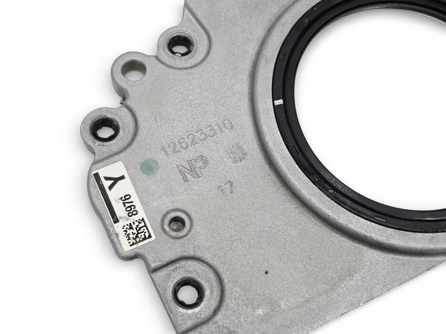 2014-2019 LT1 LT4 Engine Rear Main Seal Retainer Cover OEM GM 12658976