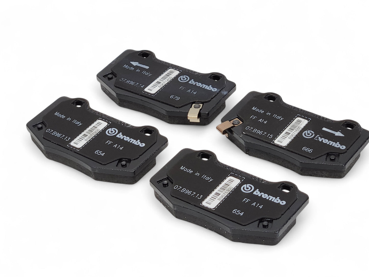 ATS Camaro Corvette Brembo Rear Brake Pad Set 171-1127 OEM