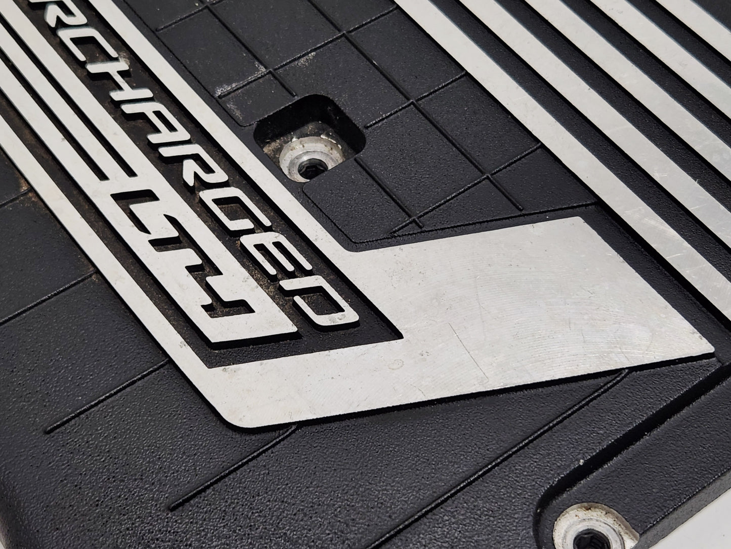 2015-2016 LT4 Cadillac CTSV Corvette Z06 Short Supercharger Lid Cover OEM GM