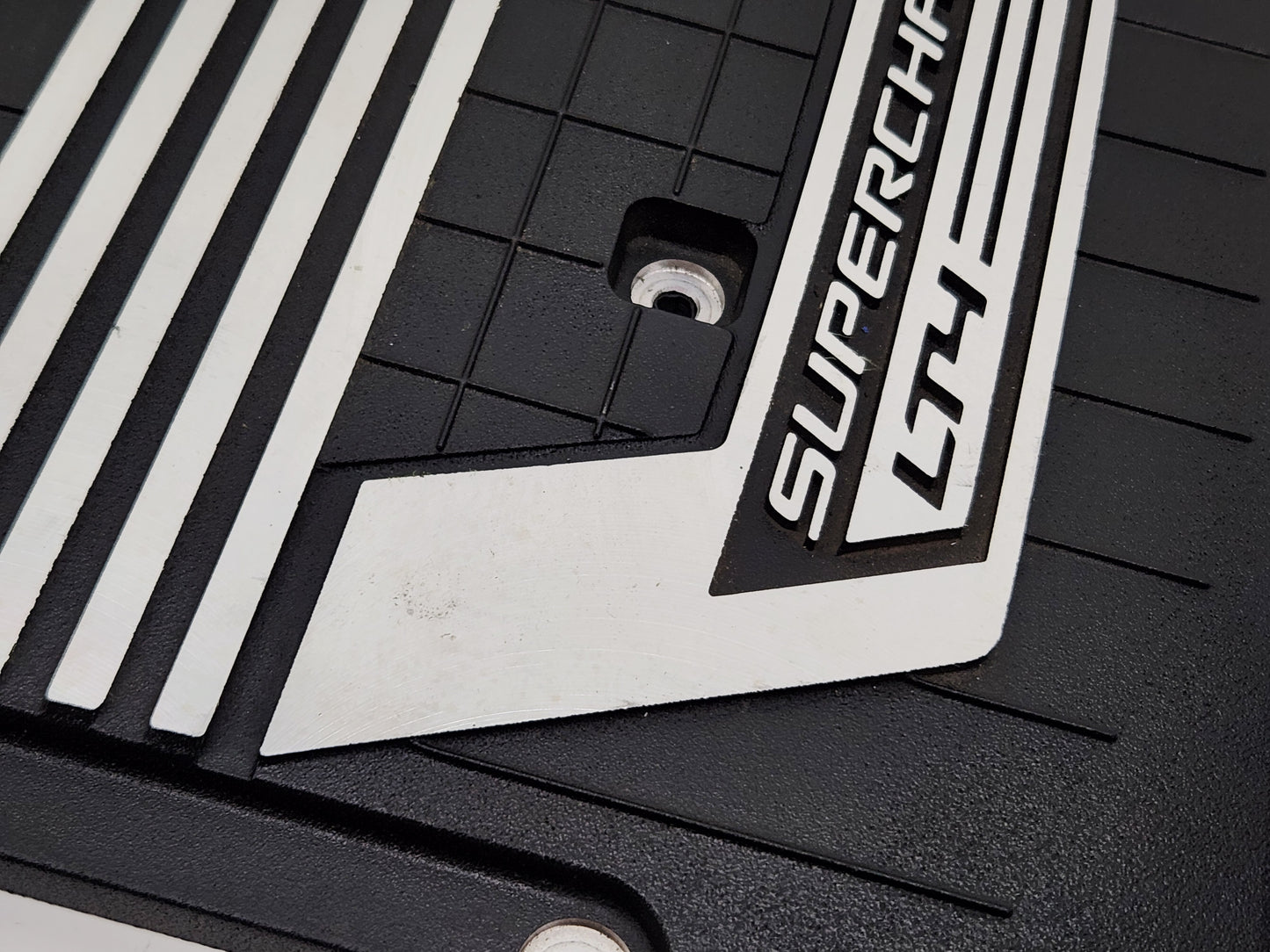 2015-2016 LT4 Cadillac CTSV Corvette Z06 Short Supercharger Lid Cover OEM GM