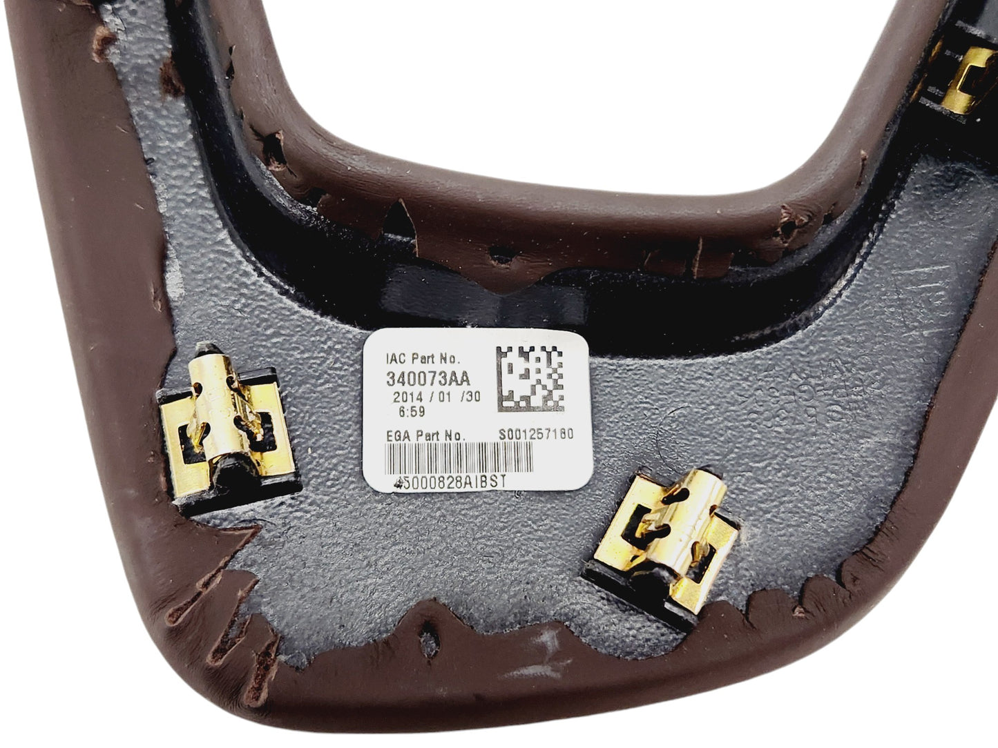 2015-2018 Corvette C7 Dash Panel Lower Center Trim Brownstone OEM 22984829