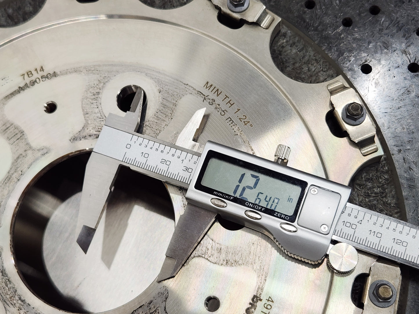 2015-2019 Chevy Corvette C7 Z06 Z07 Brembo Rear Ceramic Disc Brake Rotor OEM