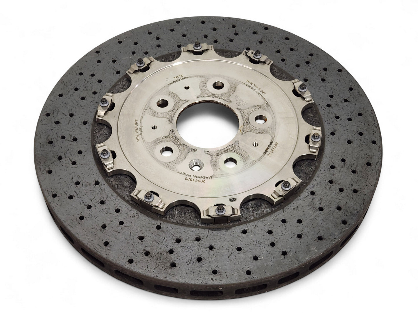 2015-2019 Chevy Corvette C7 Z06 Z07 Brembo Rear Ceramic Disc Brake Rotor OEM