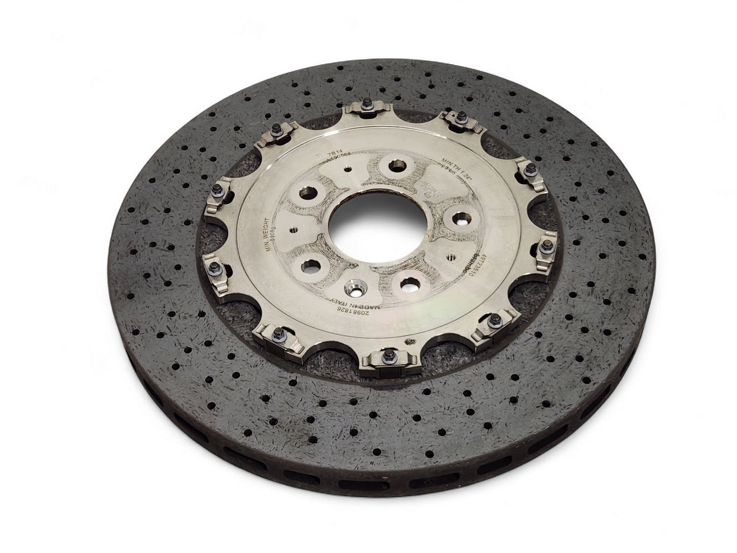 2015-2019 Chevy Corvette C7 Z06 Z07 Brembo Rear Ceramic Disc Brake Rotor OEM