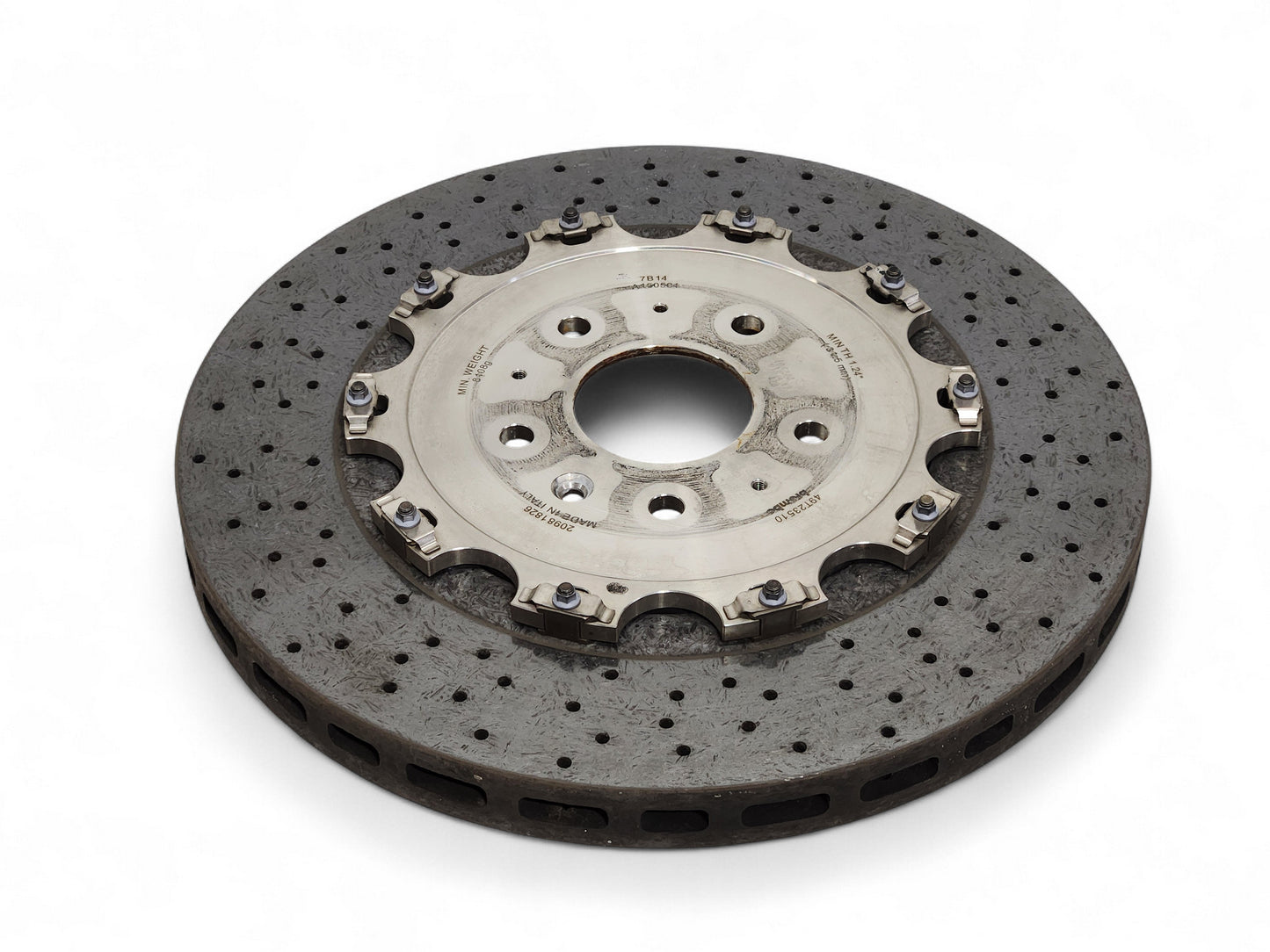 2015-2019 Chevy Corvette C7 Z06 Z07 Brembo Rear Ceramic Disc Brake Rotor OEM